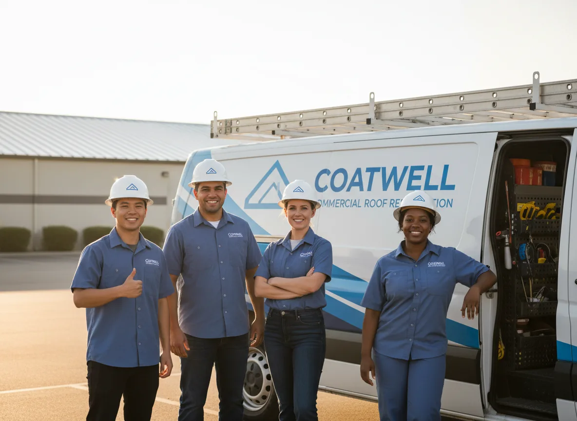 Commercial roof coating company in La Plume, PA